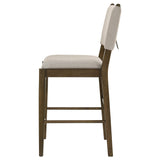 Ottowa Brown Upholstered Counter Height Side Chair, Set of 2 from Coaster - Luna Furniture