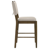 Ottowa Brown Upholstered Counter Height Side Chair, Set of 2 from Coaster - Luna Furniture