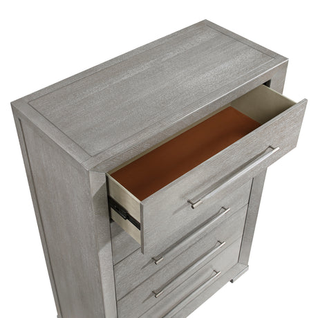 Owen Gray Chest from Homelegance - Luna Furniture