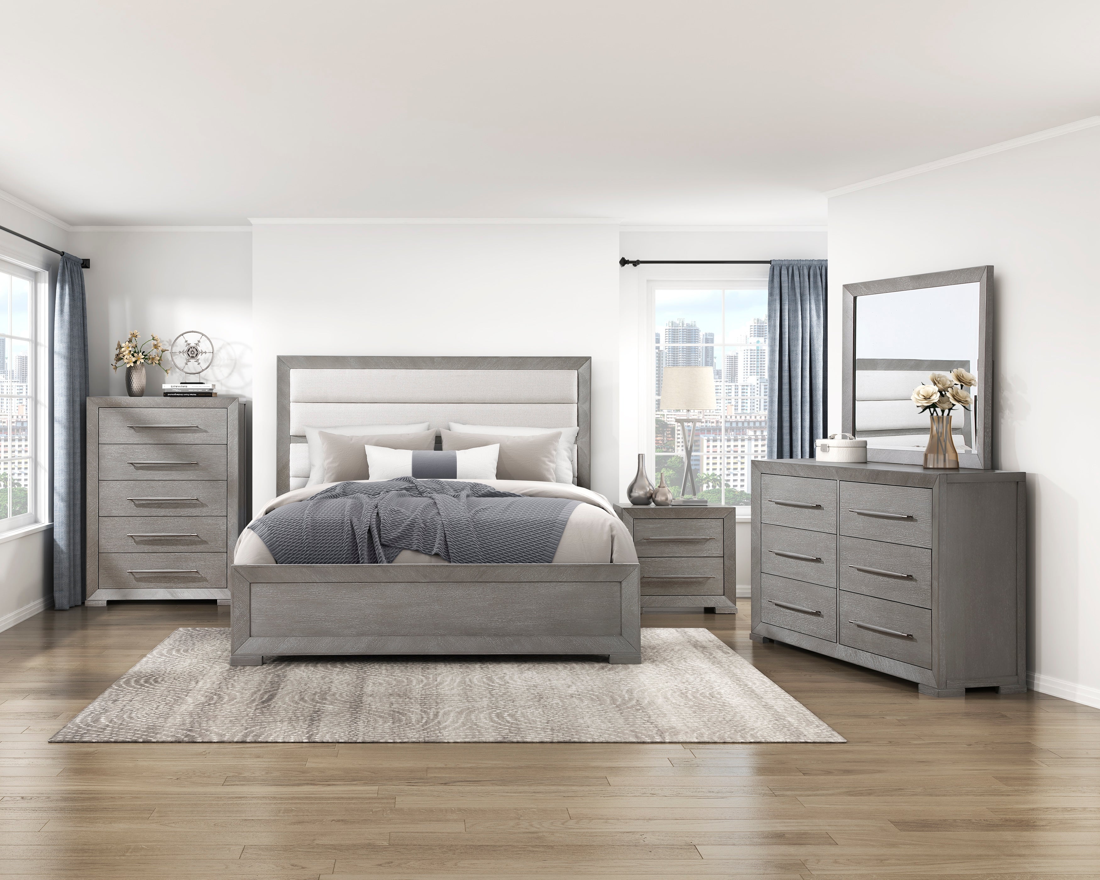 Homelegance Owen Gray Dresser – Luna Furniture