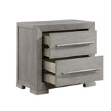 Owen Gray Nightstand from Homelegance - Luna Furniture