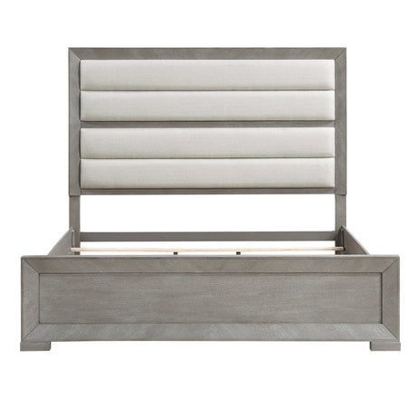 Owen Gray Queen Bed from Homelegance - Luna Furniture