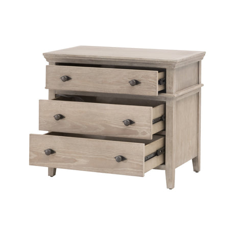 Oxford 3-drawer Nightstand from Essentials For Living - Luna Furniture