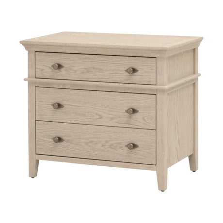 Oxford 3-Drawer Nightstand from Essentials For Living - Luna Furniture