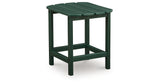 Sundown Treasure Green Outdoor End Table from Ashley Furniture - Luna Furniture