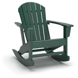 Sundown Shores Green Outdoor Rocking Chair from Ashley - Luna Furniture