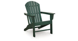 Sundown Treasure Green Adirondack Chair from Ashley Furniture - Luna Furniture