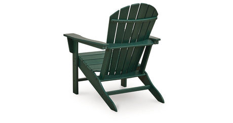 Sundown Treasure Green Adirondack Chair from Ashley - Luna Furniture