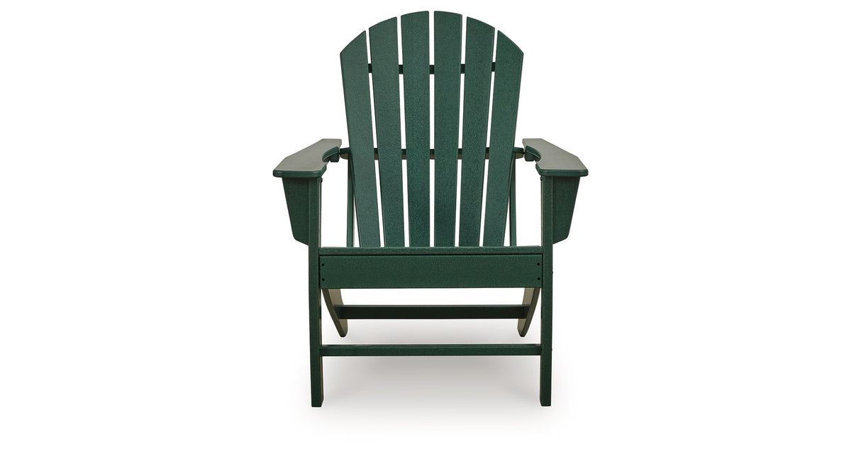 Sundown Treasure Green Adirondack Chair from Ashley Furniture - Luna Furniture