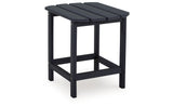 Sundown Treasure 2 Outdoor Chairs with End Table in Black from Ashley - Luna Furniture
