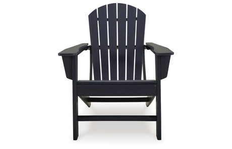 Sundown Treasure Black Adirondack Chair from Ashley - Luna Furniture