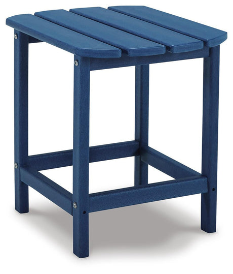 Sundown Treasure Blue End Table from Ashley - Luna Furniture