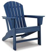 Sundown Treasure Blue Adirondack Chair from Ashley - Luna Furniture