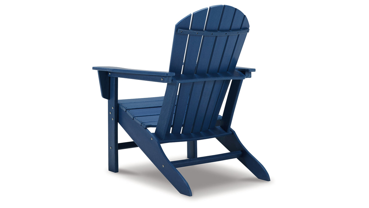 Sundown Treasure Blue Adirondack Chair from Ashley - Luna Furniture