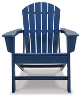 Sundown Treasure Blue Adirondack Chair from Ashley - Luna Furniture