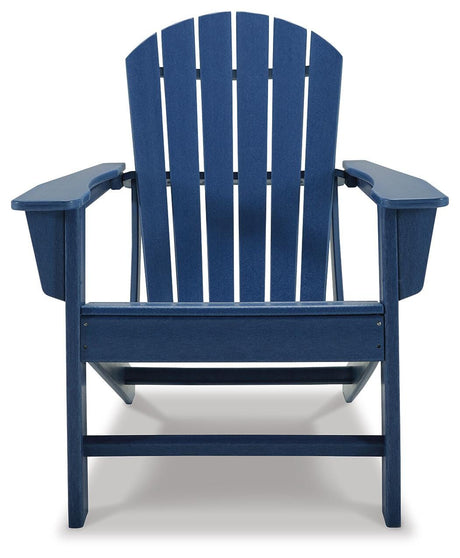 Sundown Treasure Blue Adirondack Chair from Ashley - Luna Furniture