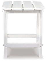 Sundown Treasure White End Table from Ashley - Luna Furniture