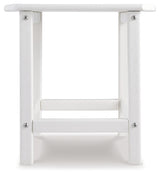 Sundown Treasure White End Table from Ashley - Luna Furniture