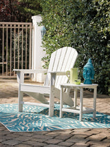 Sundown Treasure White Adirondack Chair from Ashley Furniture - Luna Furniture