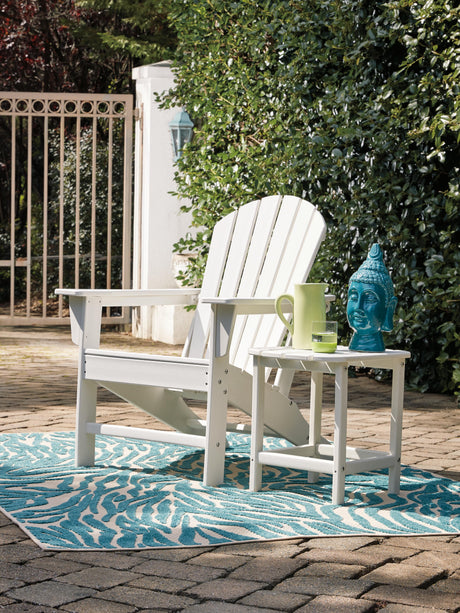 Sundown Treasure White Adirondack Chair from Ashley - Luna Furniture