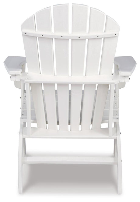 Sundown Treasure White Adirondack Chair from Ashley - Luna Furniture