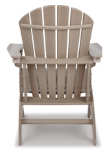 Sundown Treasure Grayish Brown Adirondack Chair from Ashley - Luna Furniture