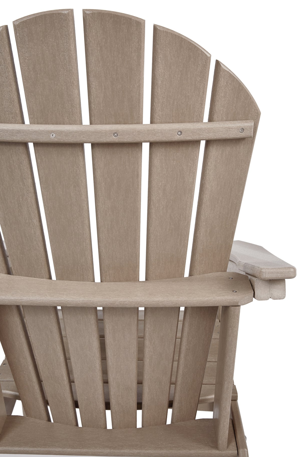Sundown Treasure Grayish Brown Adirondack Chair from Ashley - Luna Furniture
