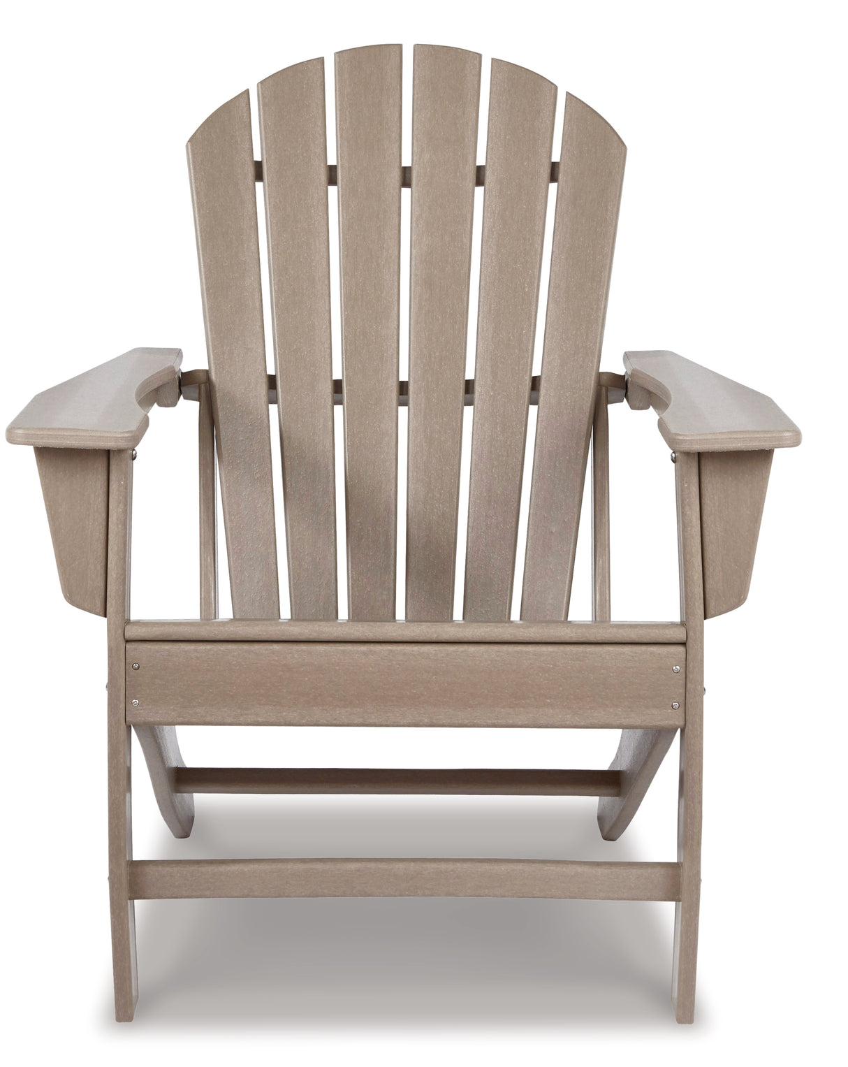 Sundown Treasure Grayish Brown Adirondack Chair from Ashley - Luna Furniture
