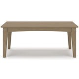 Hyland Wave Driftwood Outdoor Coffee Table from Ashley Furniture - Luna Furniture