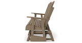 Hyland wave Driftwood Outdoor Glider Loveseat from Ashley Furniture - Luna Furniture