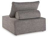 Bree Zee Brown 6-Piece Outdoor Modular Seating from Ashley - Luna Furniture