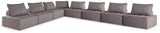 Bree Zee Brown 8-Piece Outdoor Modular Seating from Ashley - Luna Furniture