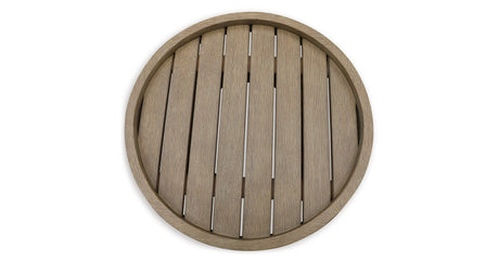 Marina Sun Beige Outdoor End Table from Ashley Furniture - Luna Furniture