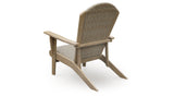 Marina Sun Beige Adirondack Chair from Ashley Furniture - Luna Furniture