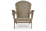 Marina Sun Beige Adirondack Chair from Ashley Furniture - Luna Furniture