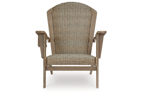 Marina Sun Beige Adirondack Chair from Ashley Furniture - Luna Furniture