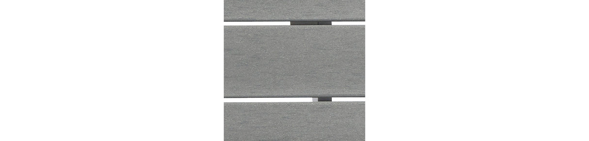 Transville Outdoor Counter Height Dining Table and 4 Barstools in Gray/White from Ashley - Luna Furniture