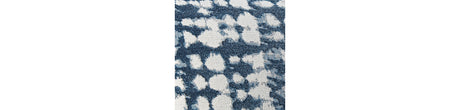 Gali Gray/Blue Outdoor Sofa/Chairs/Table Set (Set of 4) from Ashley Furniture - Luna Furniture