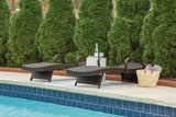 Kantana Brown Chaise Lounge from Ashley Furniture - Luna Furniture