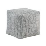 Easley Multi-Color Square Jacquard Pouf from Homelegance - Luna Furniture