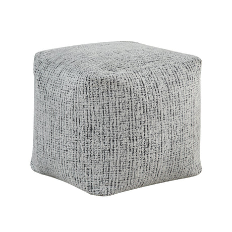 Easley Multi-Color Square Jacquard Pouf from Homelegance - Luna Furniture