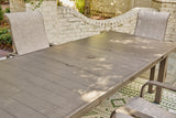 Beach Front Beige Outdoor Dining Table from Ashley - Luna Furniture