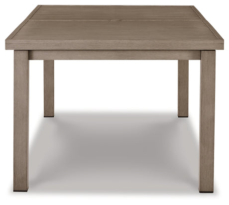 Beach Front Beige Outdoor Dining Table from Ashley - Luna Furniture