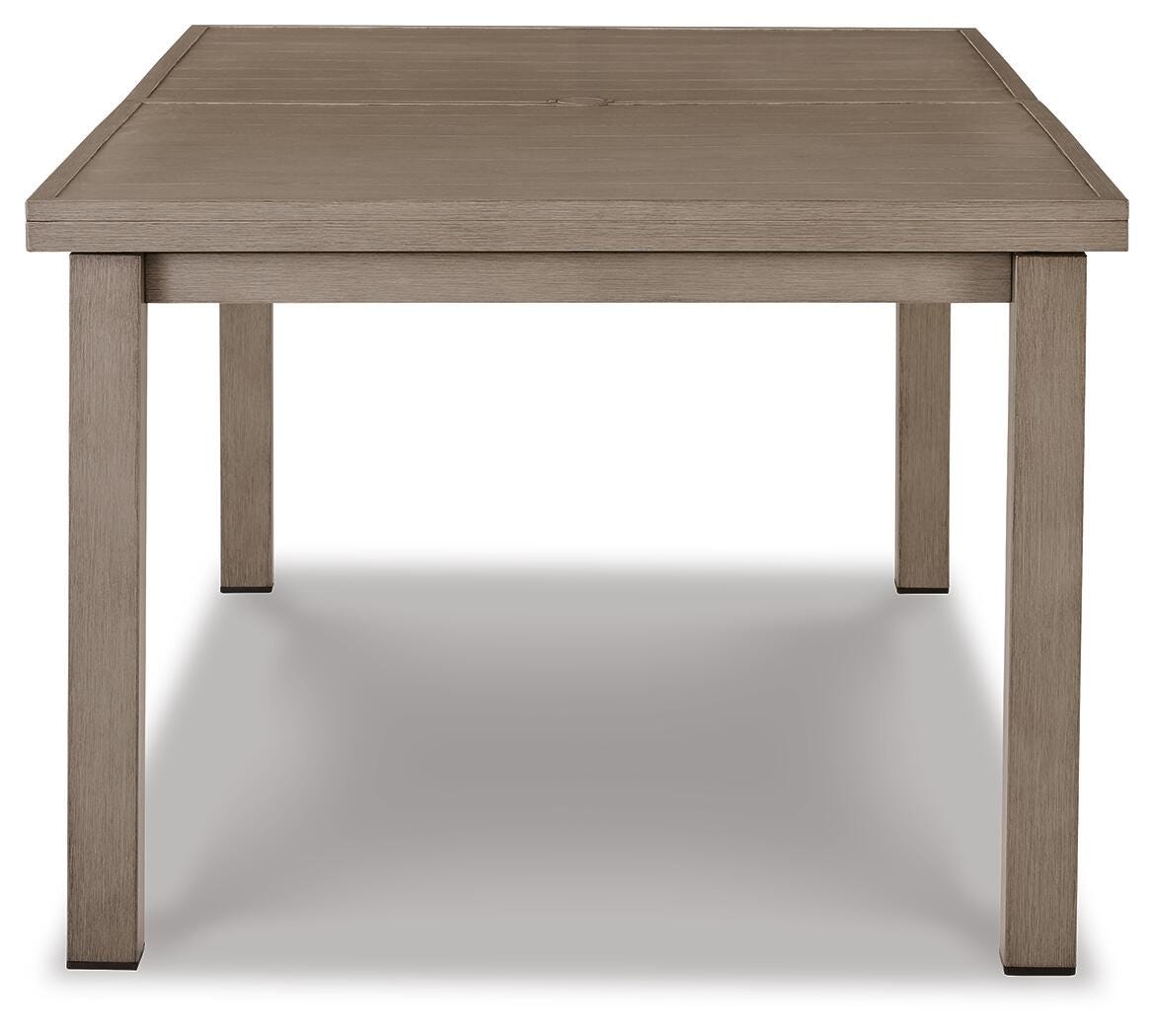 Beach Front Beige Outdoor Dining Table from Ashley - Luna Furniture