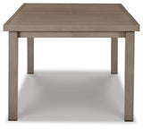 Beach Front Beige Outdoor Dining Table from Ashley - Luna Furniture
