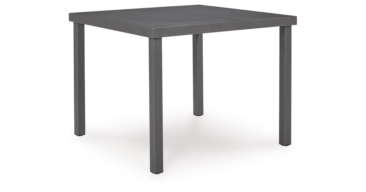 Rocky Creek Gray Outdoor Dining Table from Ashley Furniture - Luna Furniture