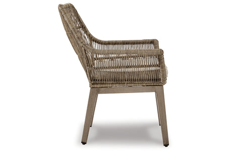 Beach Front Beige Arm Chair with Cushion from Ashley Furniture - Luna Furniture