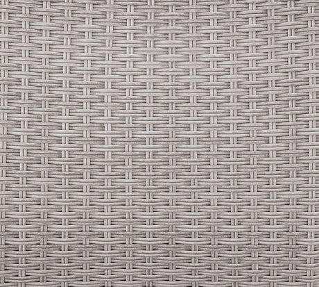 Half Moon Beach Outdoor Dining Table and 6 Chairs in Gray from Ashley Furniture - Luna Furniture