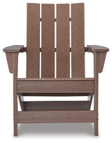 Emmeline Brown Adirondack Chair from Ashley - Luna Furniture