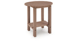 Grover Beach Driftwood Outdoor End Table from Ashley - Luna Furniture